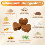 Puyrzoe canine multivitamin with neem for natural flea defense