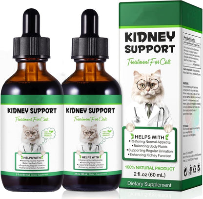 Kidney Support for Cats, Cat Kidney Treatment Support Cat Urinate Regularly, Strengthen Kidney Function,Increase Immunity, Herbal Supplement Supports Healthy Kidney Function- 60ml/2fl.oz - Image 10