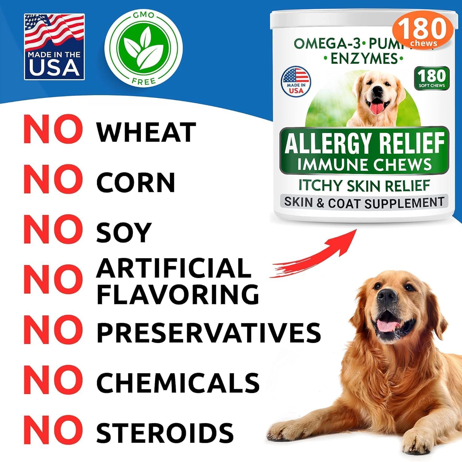 Bark And Spark paw licking and hot spot treatment chews for dogs