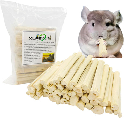XLpeixin Sweet Bamboo Chew Toy front view of natural pet sticks packaging.