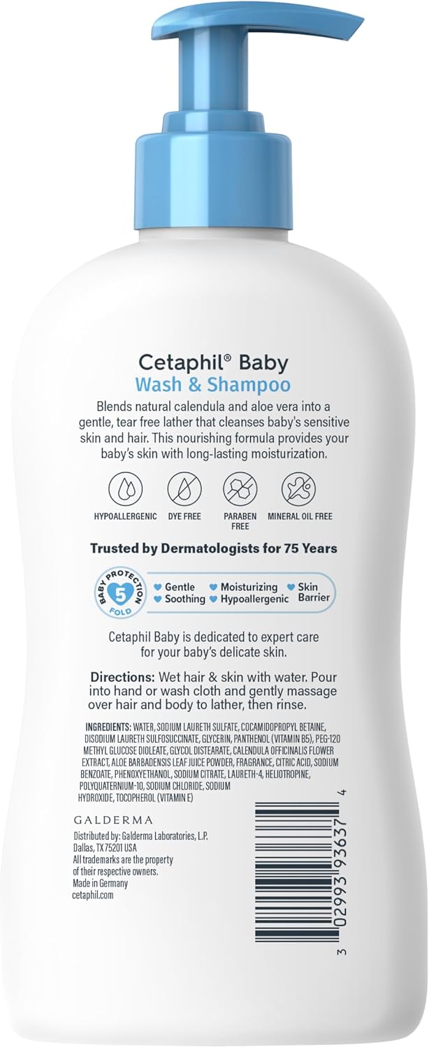 Cetaphil tear free baby bath essential lifestyle view