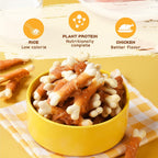 PAWUP natural dental cleaning bone shaped treats for puppies