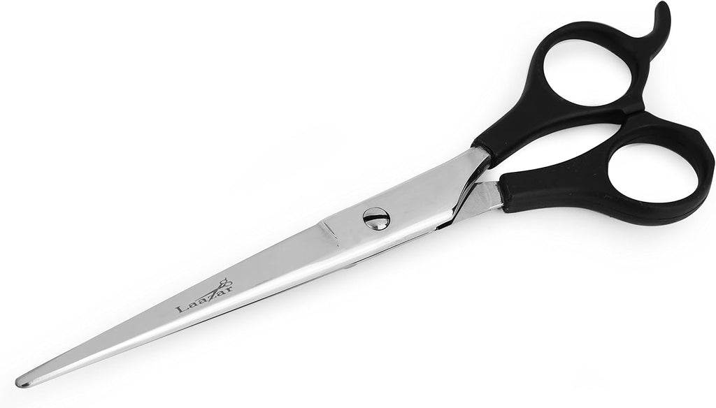 Laazar 5.5 inch pet shear safety round tip close up