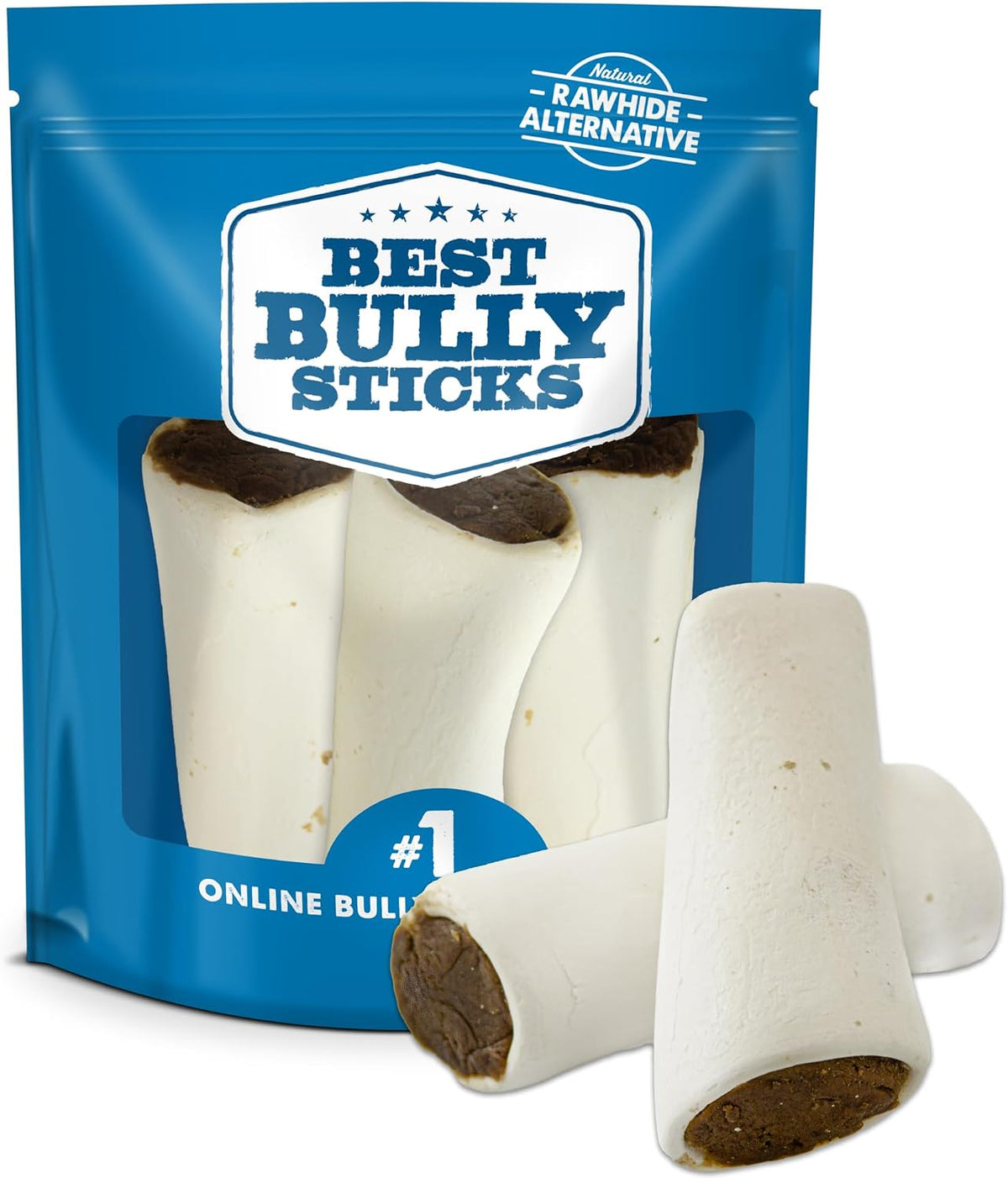 Best Bully Sticks Variety Pack Filled Shin Bones - 5-6 Inch 3 Count (Pack of 1) - Easily Digestible, Long-Lasting, Refillable Snack - Image 10