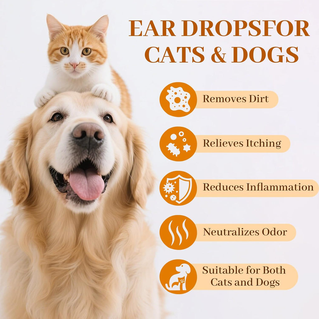 Instructions guide for Tovaginsh dog and cat ear cleaner
