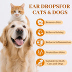 Instructions guide for Tovaginsh dog and cat ear cleaner
