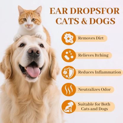 Instructions guide for Tovaginsh dog and cat ear cleaner