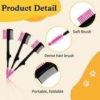 Abeillo dog grooming kit showing fine tooth comb detail