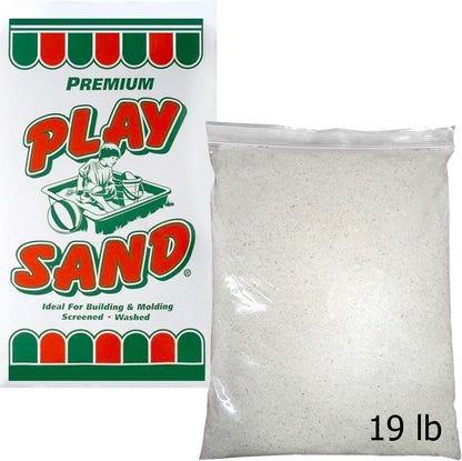 Shahco Washed Sandbox Play Sand 19 Pound Bag front view