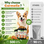 Supa Paws natural immune support health supplements for puppies and senior dogs.