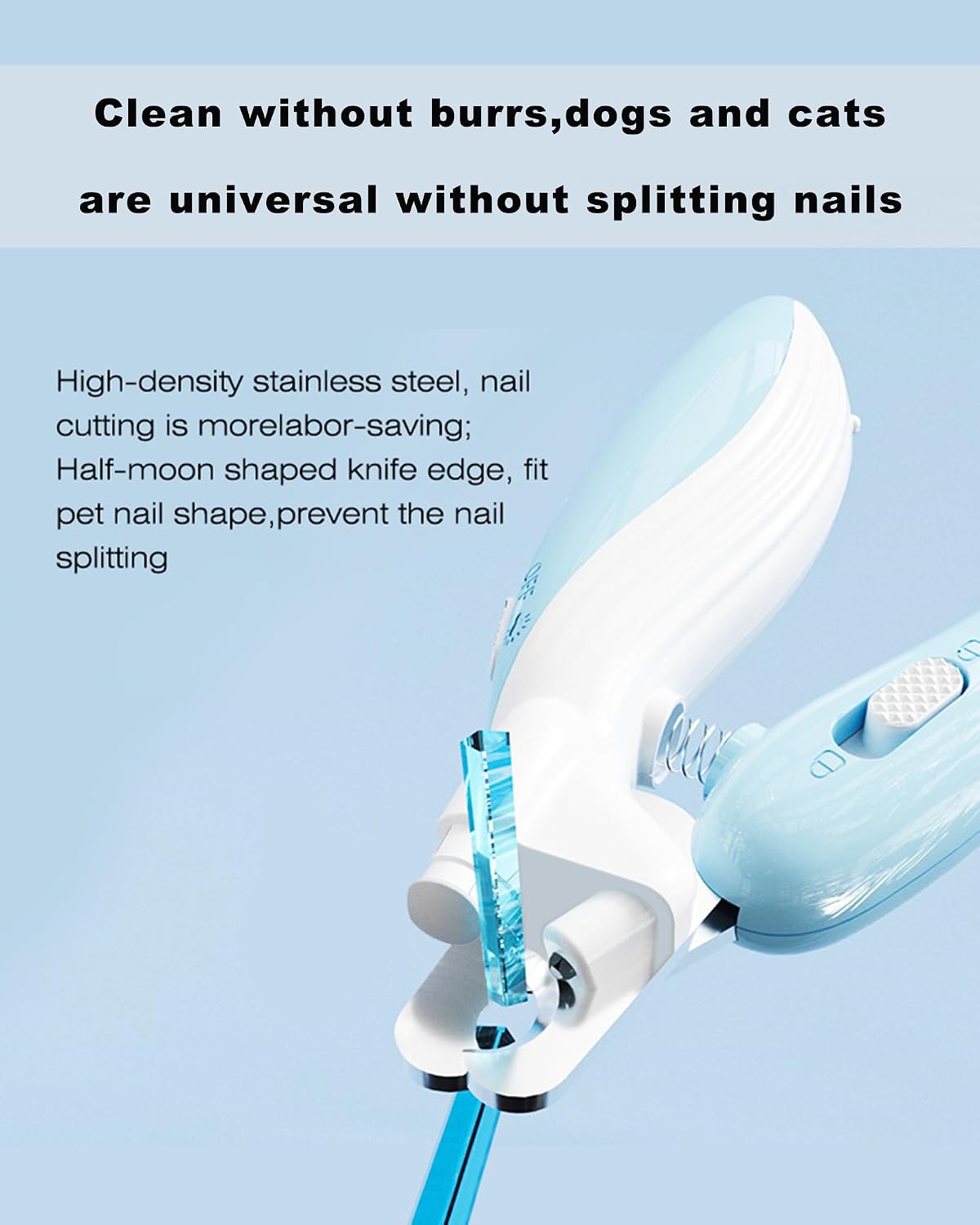 Ginalaia nail clipper safety lock mechanism detail