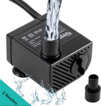 Hygger submersible mini water pump front view