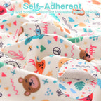 Anti escape swaddle pet tool microfiber interior texture close up