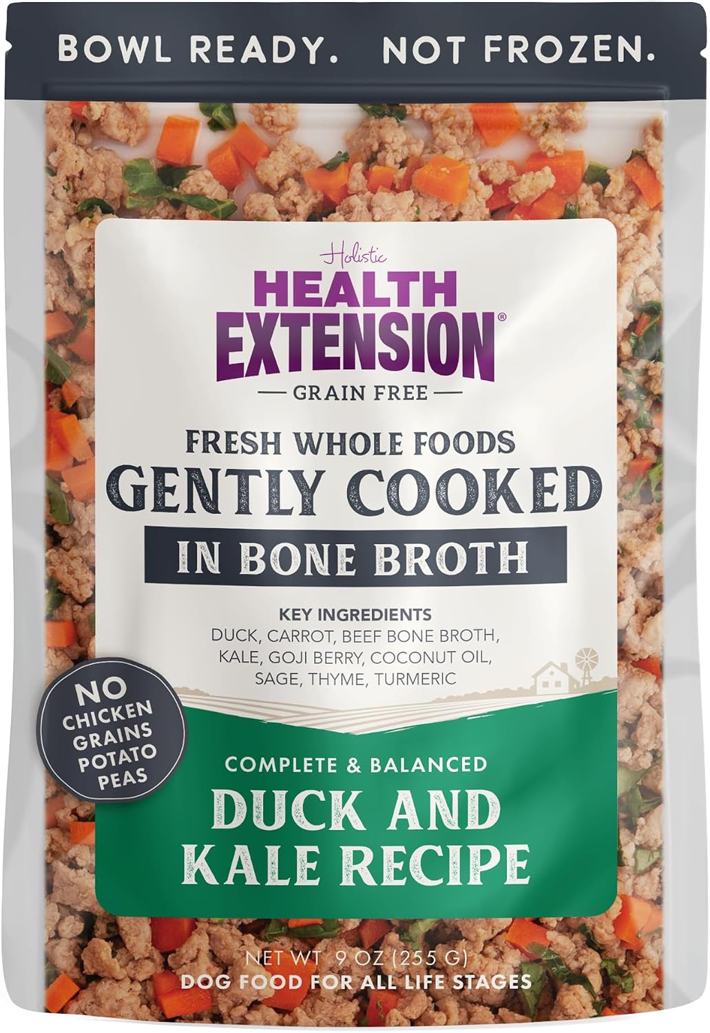 Health Extension Gently Cooked Chicken & Pumpkin Dog Food, Human-Grade & Shelf-Stable with Superfoods, Supports Digestion, Immunity, Skin & Coat, 9 oz Pouch (Pack of 10) - Image 11