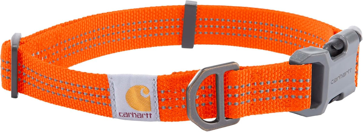 Carhartt Nylon Webbing Dog Collar, Fully Adjustable W/Durable Side Release Buckle and Reflective Stitching, Shaded Spruce, Large - Image 12
