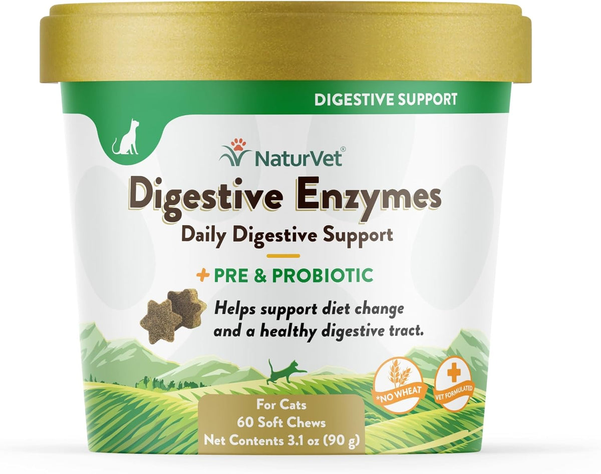 NaturVet Advanced Probiotics & Enzymes, PB6 Dog Soft Chews to Help Sensitive Stomachs and Digestive Issues, Hickory Smoked Bacon Flavored Pet Supplement for Dogs Over 6 Weeks, 120 Count Jar - Image 12