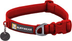 Ruffwear, Front Range Dog Collar, Adjustable Tubelok Webbing, Lightweight, Side Release Buckle, Aluminum V-Ring, Durable for Everyday Use, River Rock Green, 14"-20" - Image 11