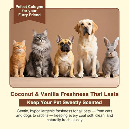 Ulroyda imported USA pet care cologne for domestic delivery