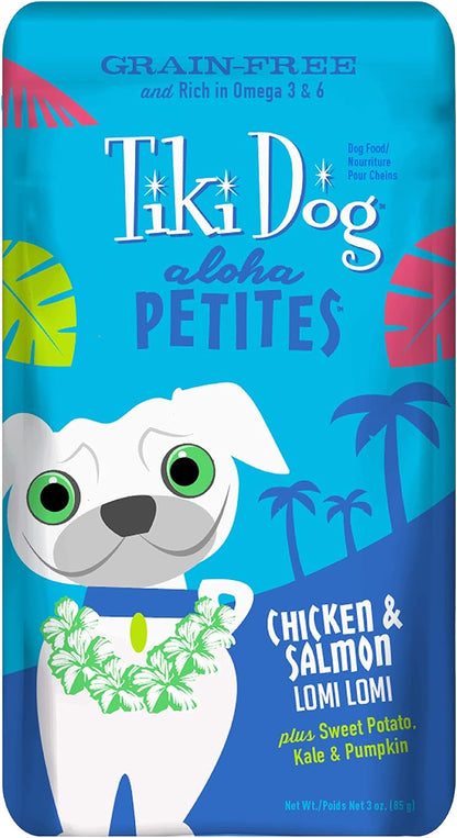 Tiki Dog Aloha Petites, Variety Pack, Nutrient Dense Meat, Wet Dog Food For Small Breed Dogs and All Life Stages, 3 oz. Pouch, Pack of 12 - Image 9