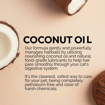 Furball prevention paste for kittens and adult cats close up