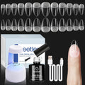 Beetles gel nail kit front view showcasing box packaging and components