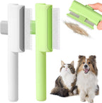 Fecovanti flea comb and pet grooming tool front view