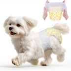 Dono Dog Diapers Female, 360 degrees Elastic Waist Disposable Pull It Up Puppy Diapers for Peeing, in Heat, Training, 360 Leak-Proof, Super Absorbent Doggie Diapers Female for Small Dogs, S, 14 PCS - Image 9