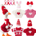 4 Set 7inch Desk Goose Outfits, Mini Desktop Goose clothes Desk Goose Accessories Set for Magnetic Goose Statue - Image 12