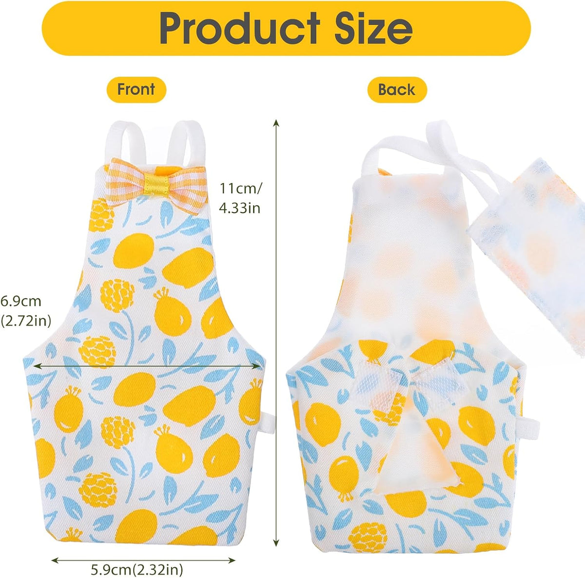4 Pcs Bird Diaper, Reusable Parrot Diaper with Waterproof Inner - Image 2