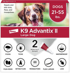 K9 Advantix II Large Dog Flea and Tick Treatment front packaging view for premium pet pest prevention.