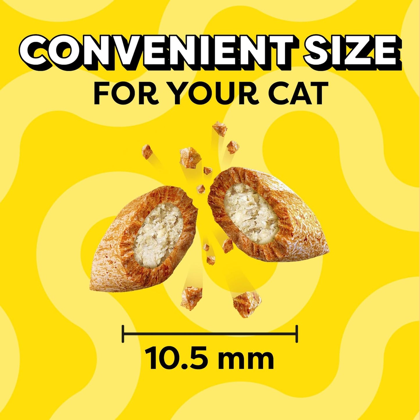 Temptations Cat Treats, Classic Crunchy and Soft Cat Treats, Creamy Dairy Flavor, 16 oz. Tub - Image 9