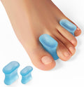 Welnove Upgraded Gel Toe Separators 12-pack front view for bunion correction.
