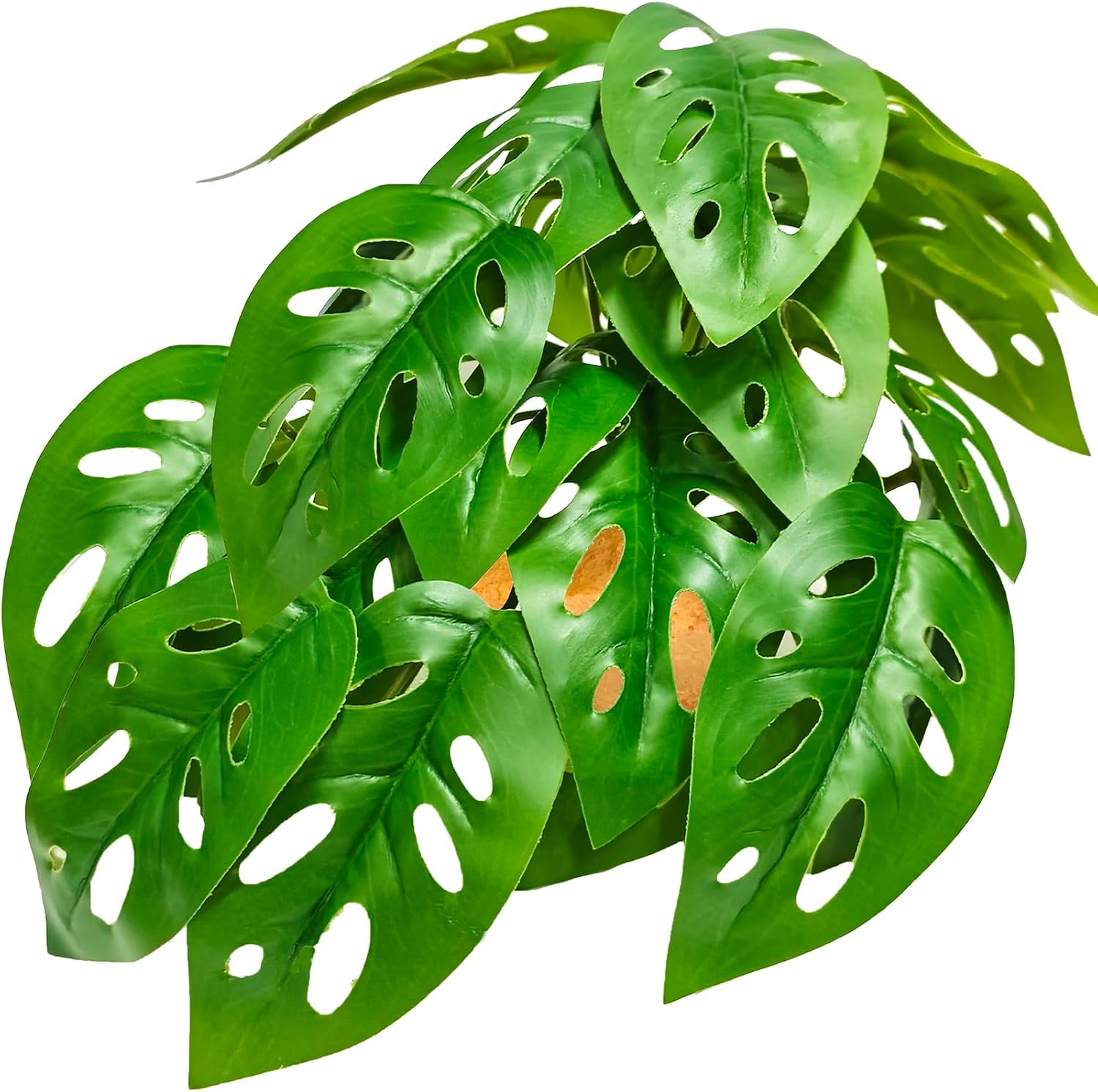 Woyrise Reptile Artificial Plants Terrarium Decor, Fake Desert Plants Bearded Dragon Tank Decorations Accessories fit Crested Gecko Leopard Lizard Chameleon Ball Python Snake Frog - Tillandsia - Image 9