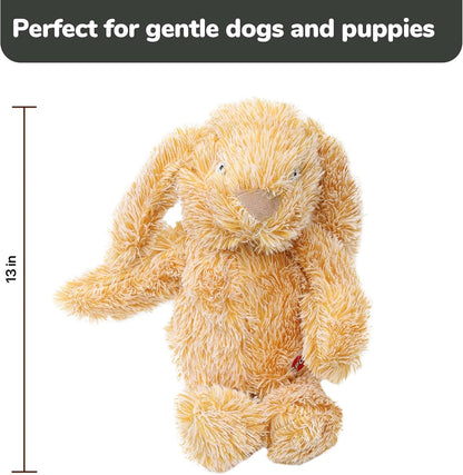 Spot Cuddle Bunny toy showing floppy ears and limbs