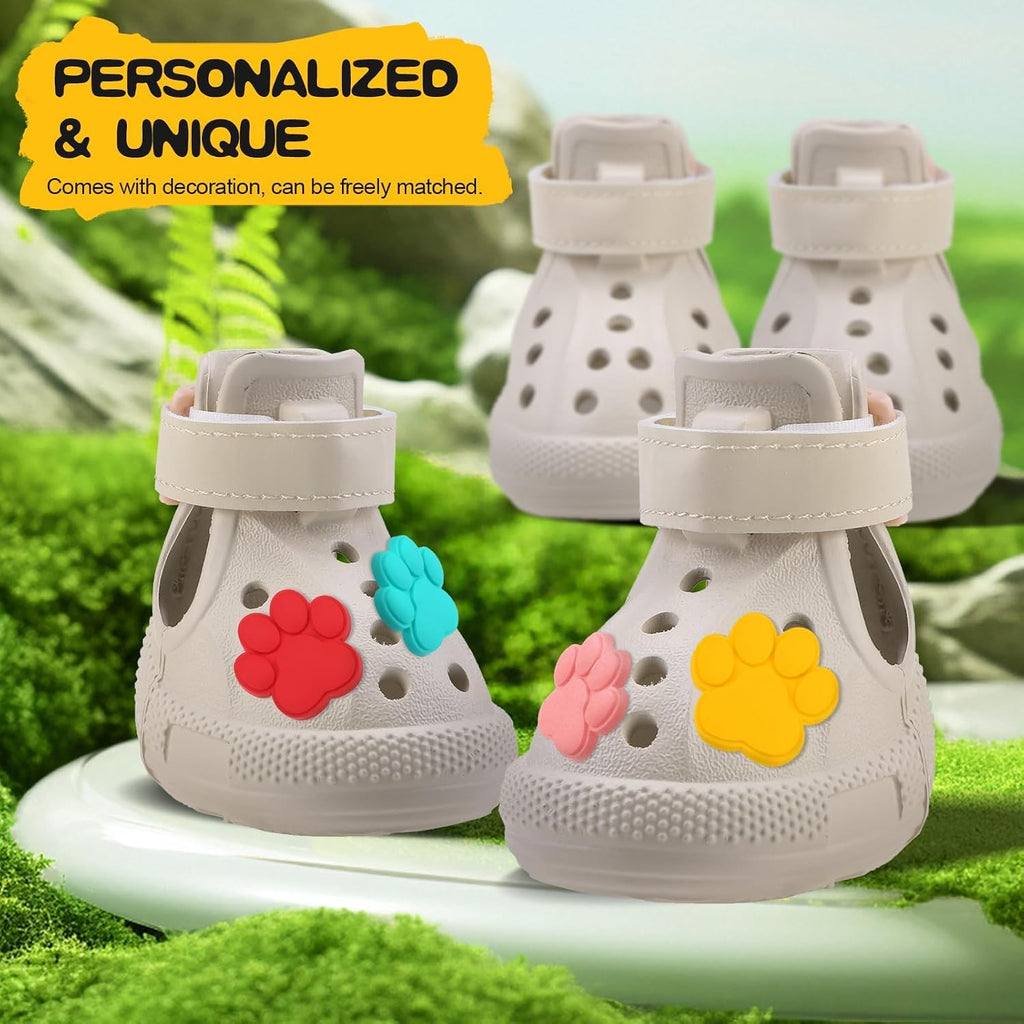 Waterproof material demonstration of dog booties