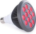 Hooga red light therapy device front view showcasing dual-chip LEDs.