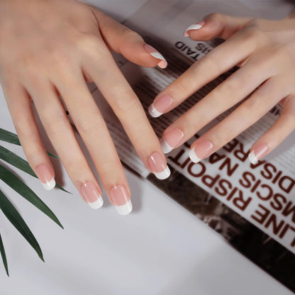 Danni & Toni Happy-Go-Lucky semi cured gel nail strips front view