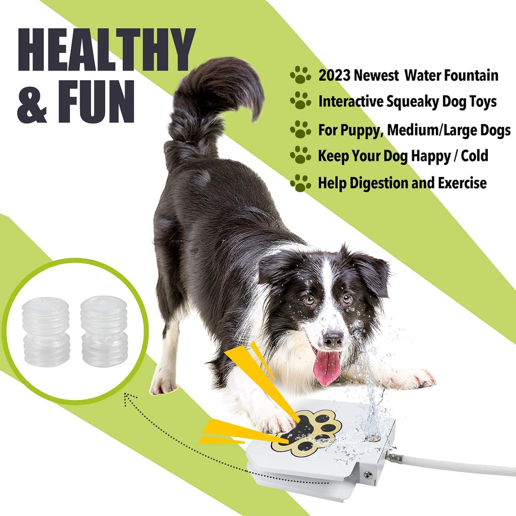 Side view of heavy duty outdoor dog sprinkler station