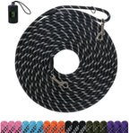 Tairro long dog training leash heavy duty reflective rope front view