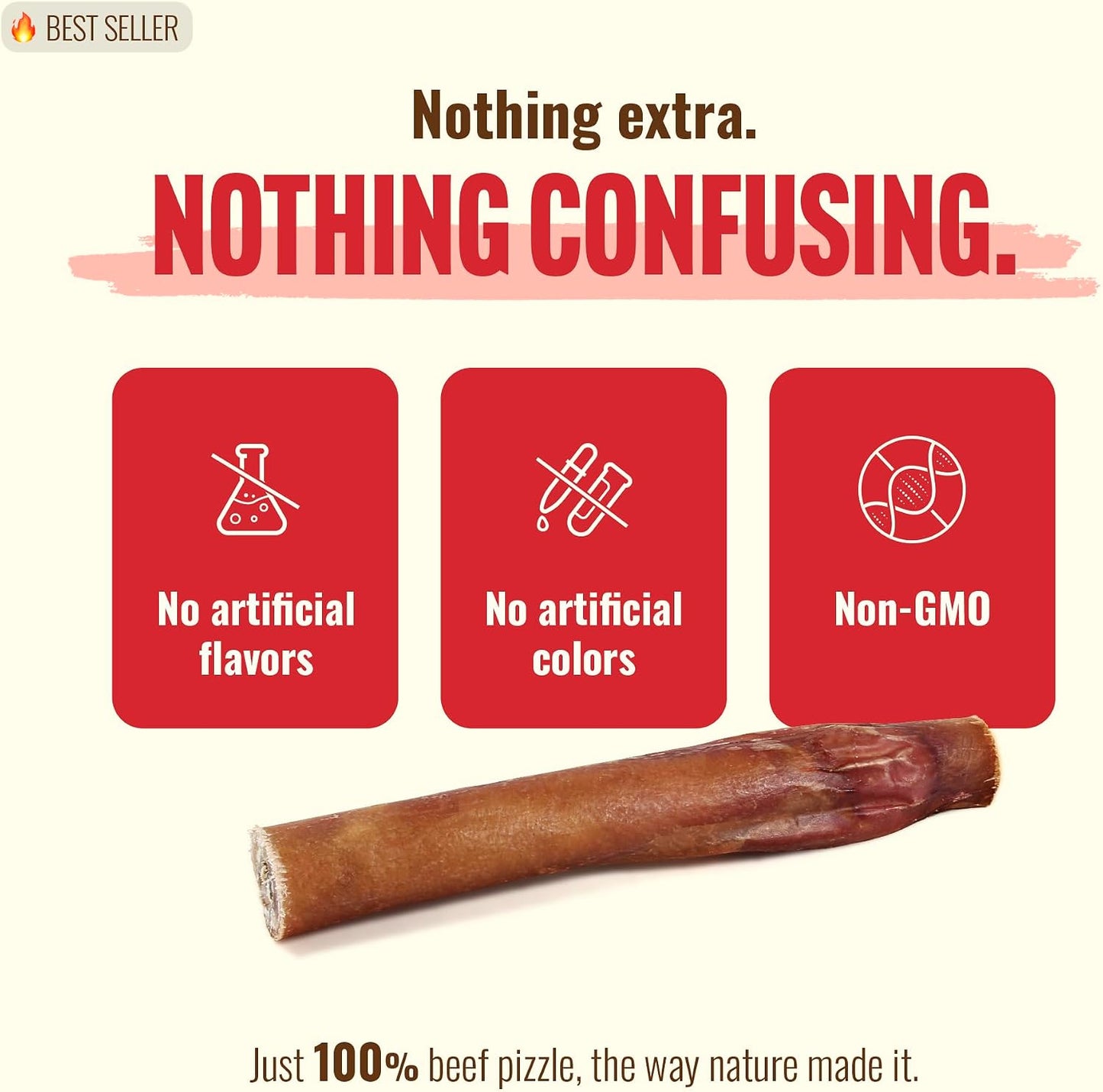 Natural Farm fully digestible rawhide alternative healthy dog treats close up