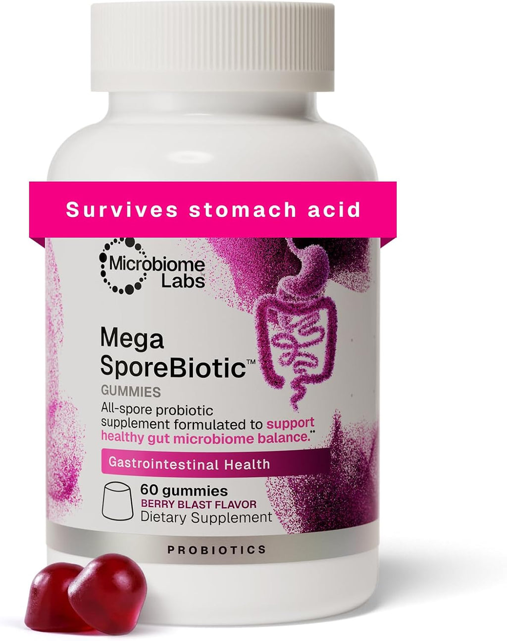 Microbiome Labs Mega SporeBiotic Daily Probiotic for Women + Men, 60 Ct - Image 12