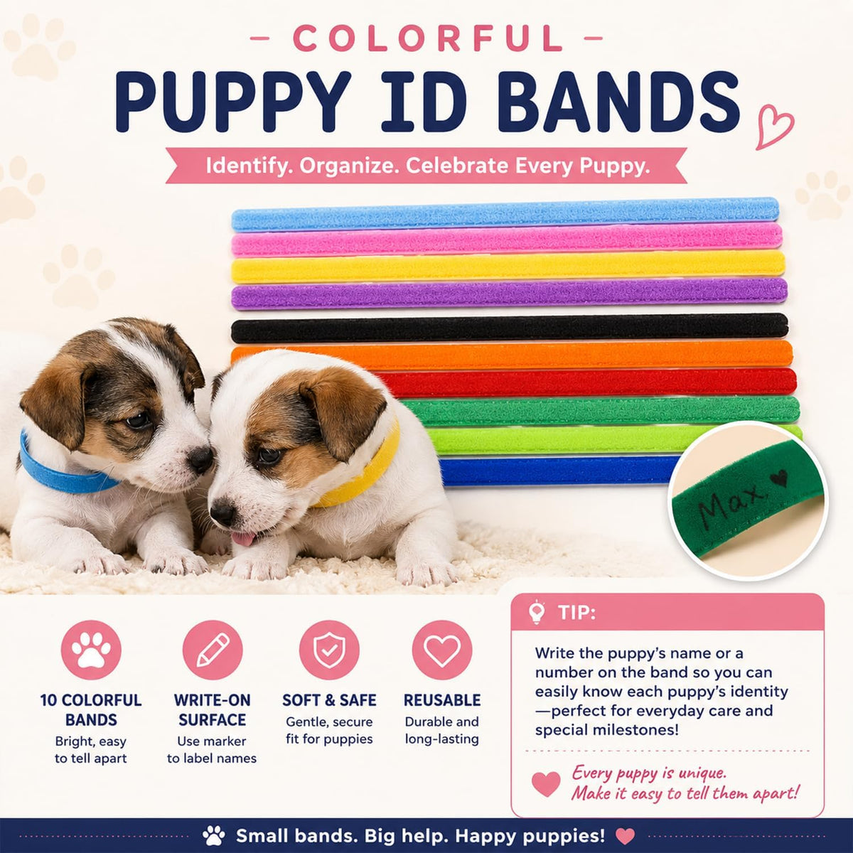 Kewen dog delivery equipment record keeping charts and sterile cord clips
