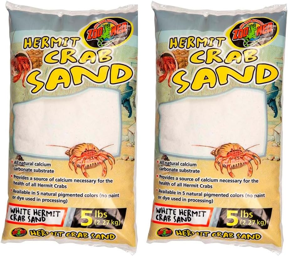 Zoo Med White Hermit Crab Sand front view