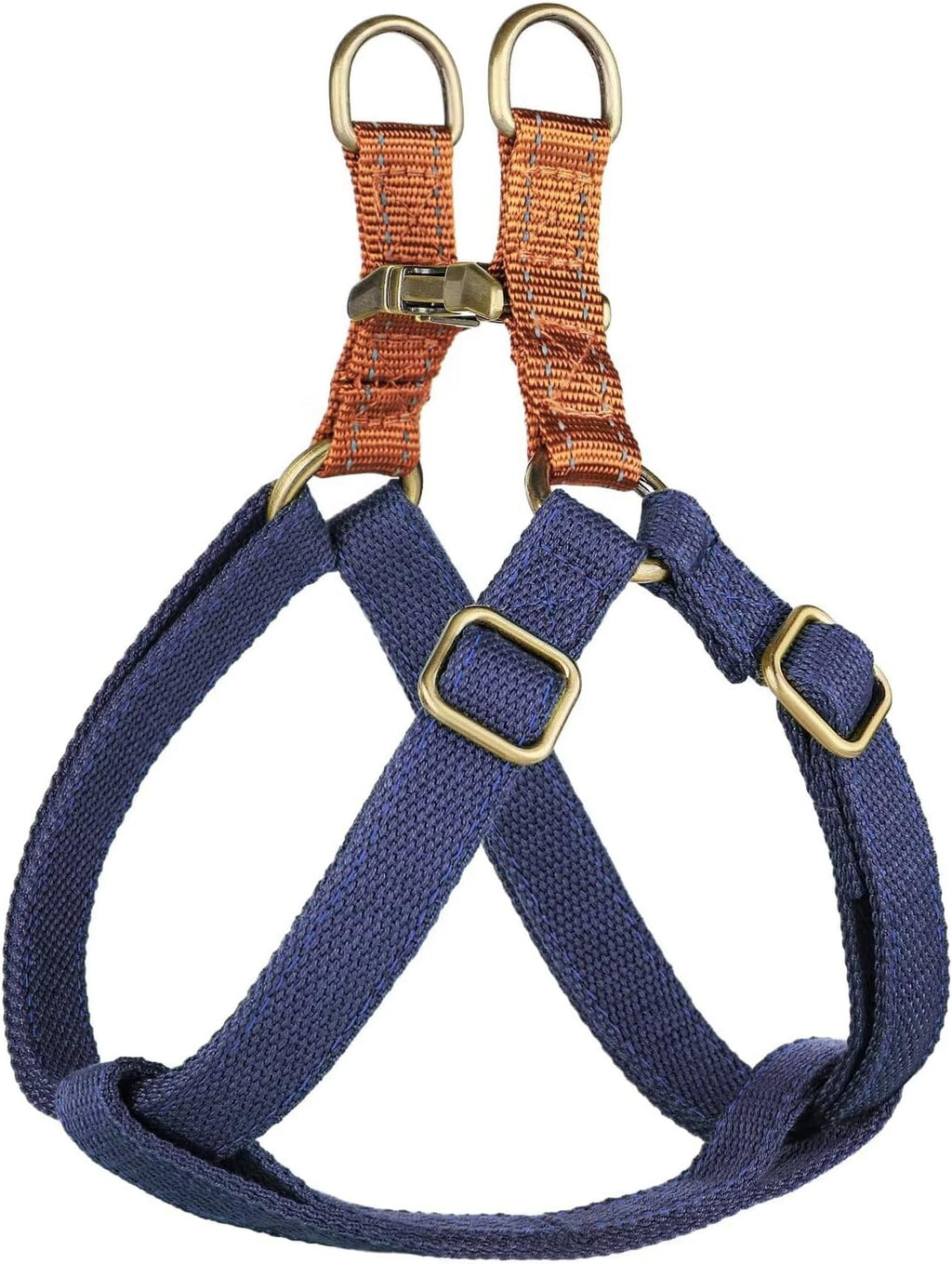 Didog Step in Dog Harness with Metal Buckles, Freedom Nylon Dog Halter Vests for Small Dogs Easy Walking Training(S:Chest 13-22", Green) - Image 11