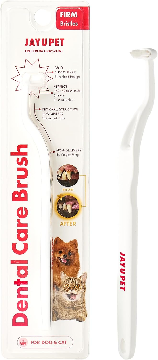 JAYU PET Dental Care Brush with Soft Bristles 1ea | Dog Toothbrush, Cat Toothbrush, For Kitten and Small Dogs, Removes Old Plaque and Tartar, Easy Cleaning - Image 14