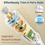 Detachable protective guard wheel on the rotary diamond bit dog grinder.