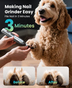 Oneisall detail trimmer attachment ideal for shaving hair between dog paw pads and around delicate facial areas.
