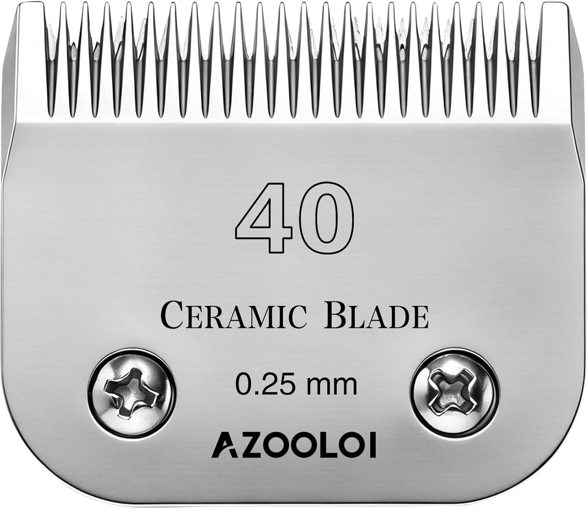 #3FC Detachable Ceramic Pet Grooming Clipper Replacement Blade - 13mm(1/2") Cut, PVD Powder Metallurgy 440C Lower & Ceramic Upper, Fits Andis - for Long Coat Preservation & Natural Finish - Image 13