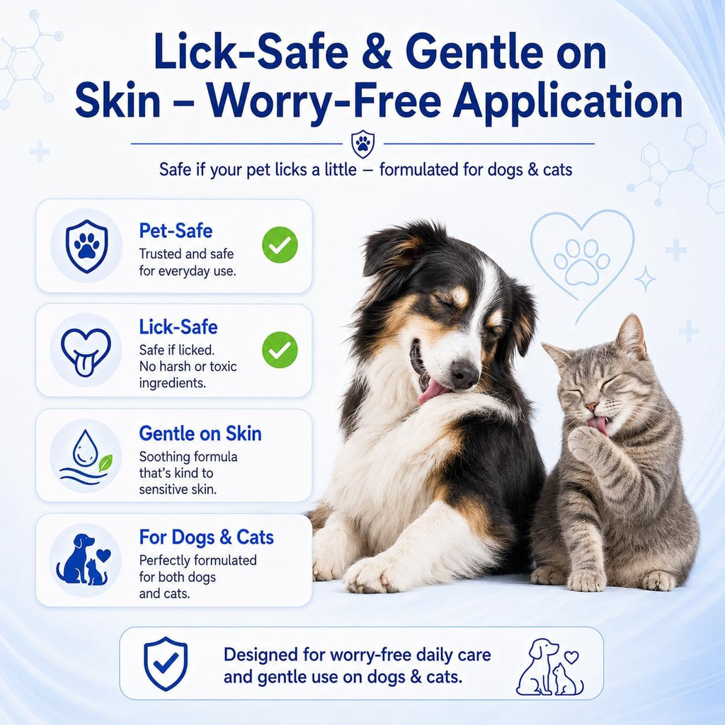 Cwdbbzj anti lick and anti scratch topical lotion spray for cats