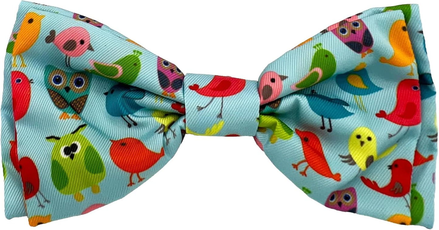 Huxley & Kent Pet Bow Tie for Dogs & Cats - Adjustable Hook & Loop Collar Accessory - Cute & Comfortable for Holidays & Celebrations - Lucky Ducky, Small - Image 12
